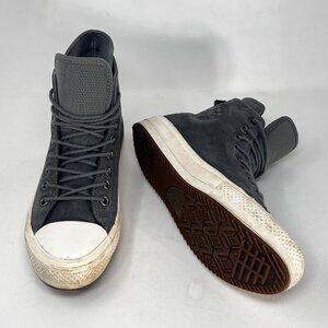 Converse Chuck Taylor All Star Hi Boot Waterproof NuBuck Leather 6.5 US Grey Gum